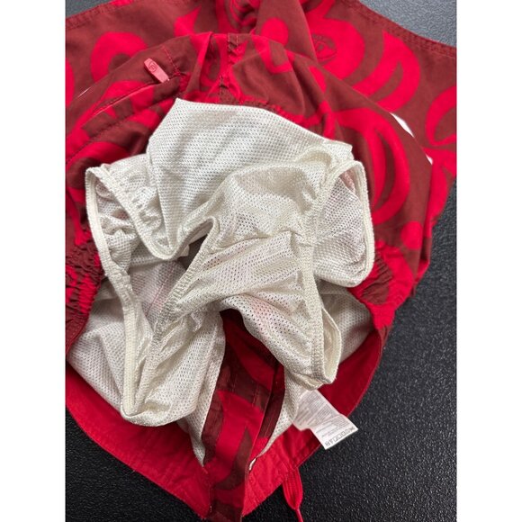 Quicksilver Men's Red Hawaiin Board Shorts L - Picture 7 of 12